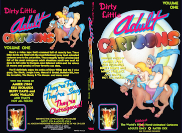 DIRTY LITTLE ADULT CARTOONS VOLUMES 1 THROUGH 6 ON DVD