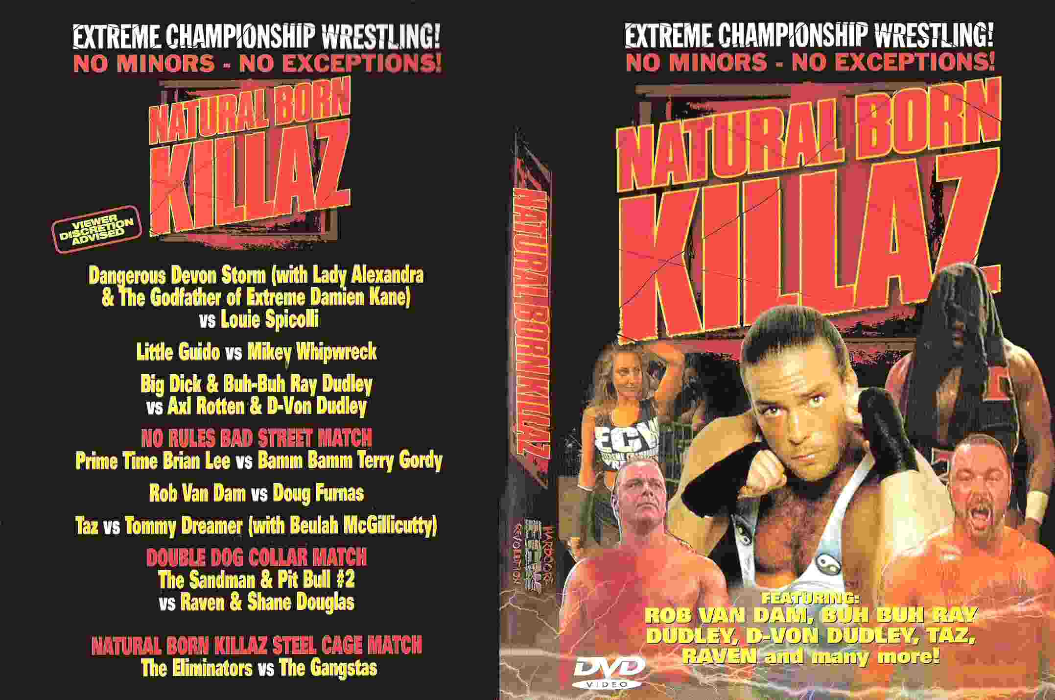 ECW NATURAL BORN KILLAZ DVD AVAILABLE